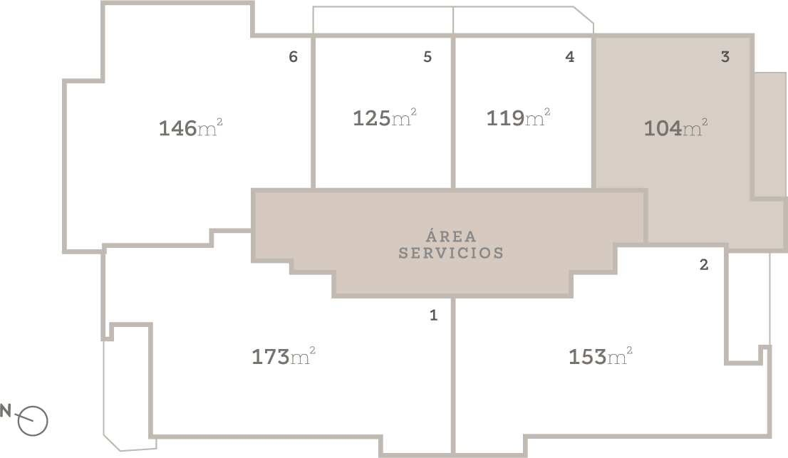 Ubicación Modelo 104