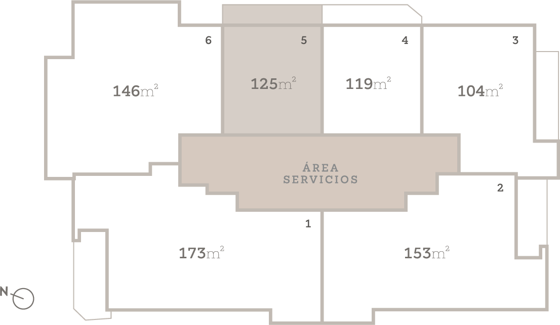 Ubicación Loft 125